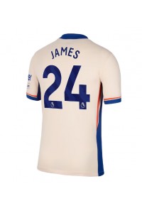 Chelsea Reece James #24 Voetbaltruitje Uit tenue 2024-25 Korte Mouw